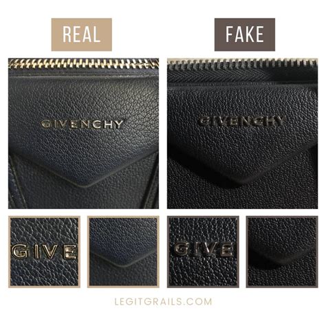 givenchy bag fake vs real|how to find givenchy purses.